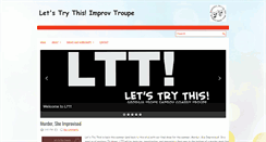 Desktop Screenshot of letstrythis.org